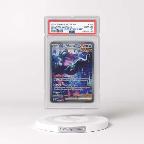 2024 Pokémon Tef EN-Temporal Forces #205 Walking Wake EX - Holo Special Illustration Rare (PSA 10 GE