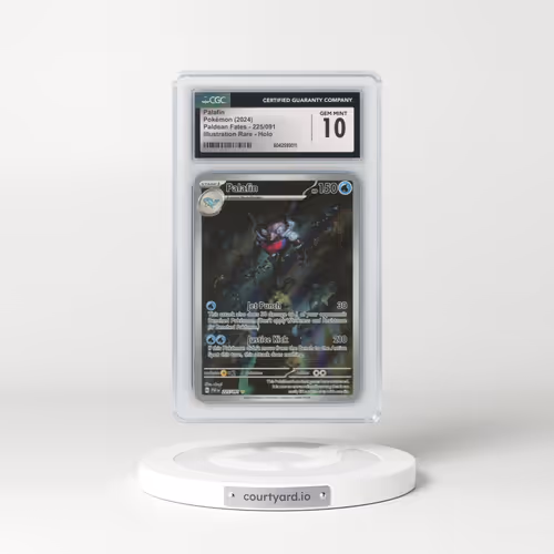 2024 Pokémon Paf EN-Paldean Fates #225 Palafin - Illustration Rare (CGC 10 GEM MINT)