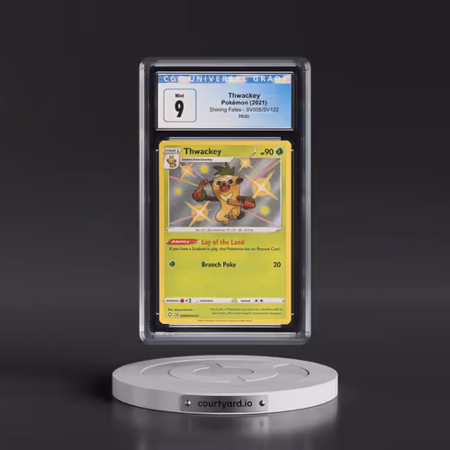 2021 Shining Fates #SV005/SV122 Thwackey - Shiny Vault Holo (CGC 9 MINT)