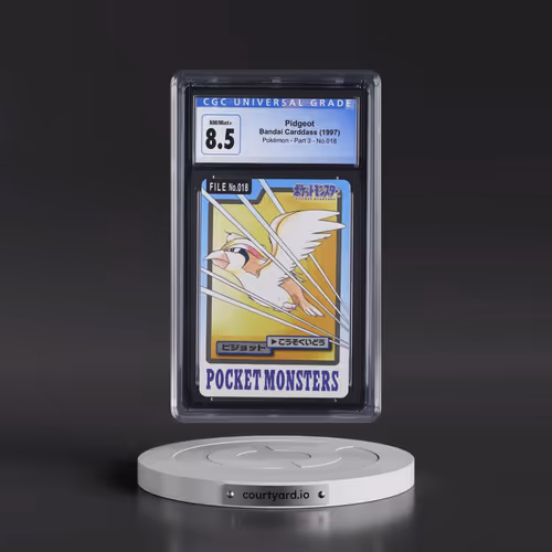 1997 (Pocket Monsters on Bottom) Part 3 #018 Pidgeot (CGC 8.5 NM-MT+)