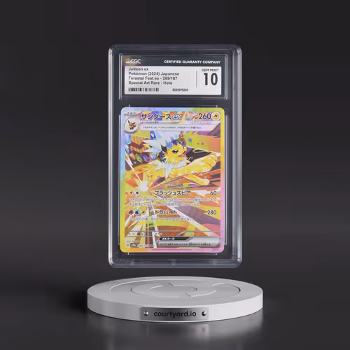 2024 Pokémon Sv8a-Terastal Fest EX #209 Jolteon EX - Holo Special Art Rare (CGC 10 GEM MINT)