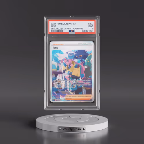 2024 Pokémon Paf EN-Paldean Fates #237 Iono - Special Illustration Rare (PSA 9 MINT)