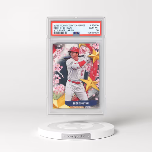 2025 Topps Tokyo Series Stars of Japan #SOJ16 Shohei Ohtani (PSA 10 GEM MINT)