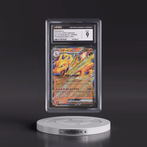 2023 Venusaur/Charizard/Blastoise Spec. Set ex #009/049 Charizard ex - Charizard ex Deck Holo (CGC 9
