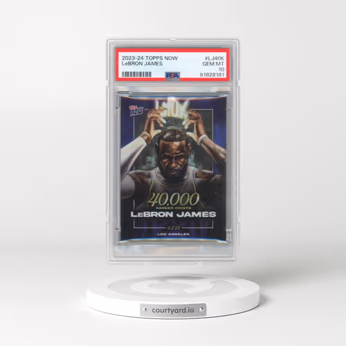 2023 Topps Now #LJ40K LeBron James (PSA 10 GEM MINT)