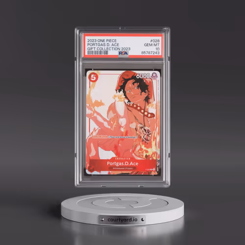 2023 One Piece Gift Collection 2023 #028 Portgas D. Ace (PSA 10 GEM MINT)