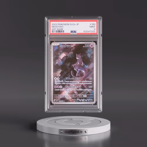 2023 Pokémon Sv2a-Pokemon 151 #183 Mewtwo - Art Rare (PSA 9 MINT)