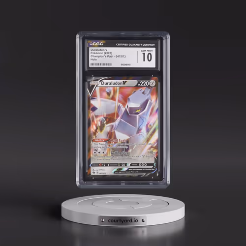 2020 Champion's Path #047/073 Duraludon V - Holo (CGC 10 GEM MINT)