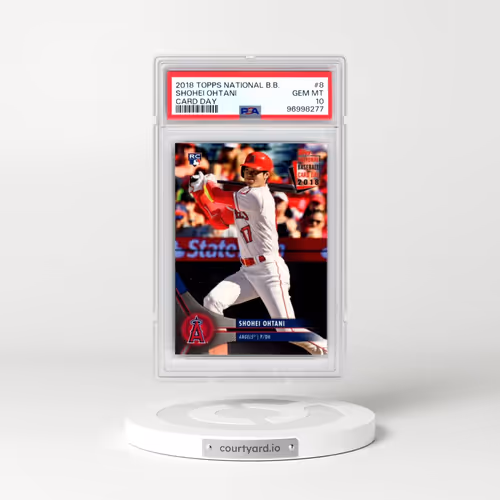2018 Topps National Baseball Card Day #8 Shohei Ohtani (PSA 10 GEM MINT)