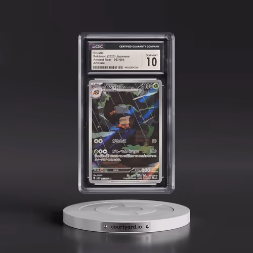 2023 Pokémon Sv4k-Ancient Roar #067 Crustle - Art Rare (CGC 10 GEM MINT)