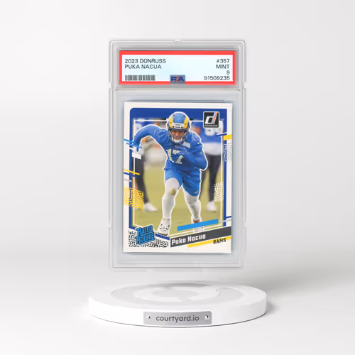 2023 Panini Donruss #357 Puka Nacua (PSA 9 MINT)