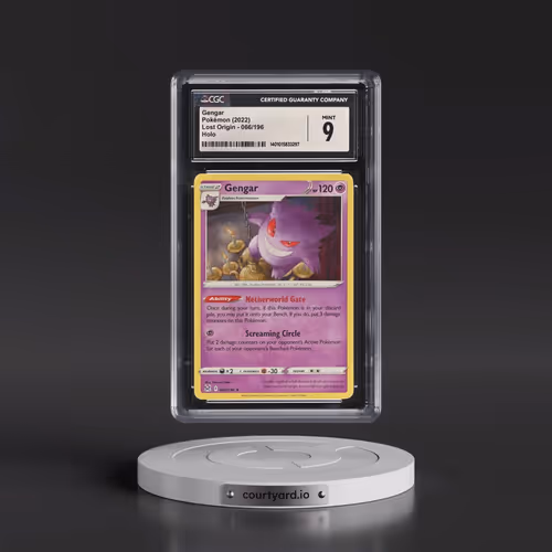 2022 Lost Origin #066/196 Gengar - Holo (CGC 9 MINT)