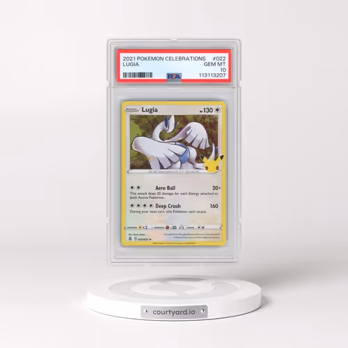 2021 Pokémon Celebrations #022 Lugia (PSA 10 GEM MINT)