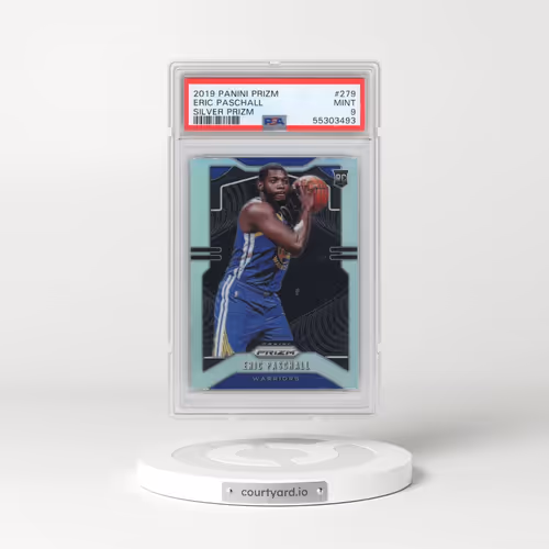 2019 Panini Prizm #279 Eric Paschall - Silver Prizm (PSA 9 MINT)