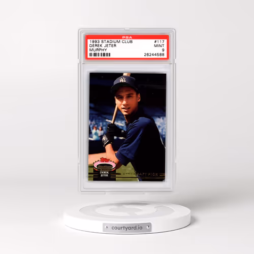 1993 Stadium Club Murphy #117 Derek Jeter (PSA 9 MINT)