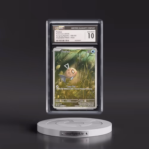 2024 Surging Sparks - SSP EN #198/191 Feebas - Illustration Rare Holo (CGC 10 GEM MINT)