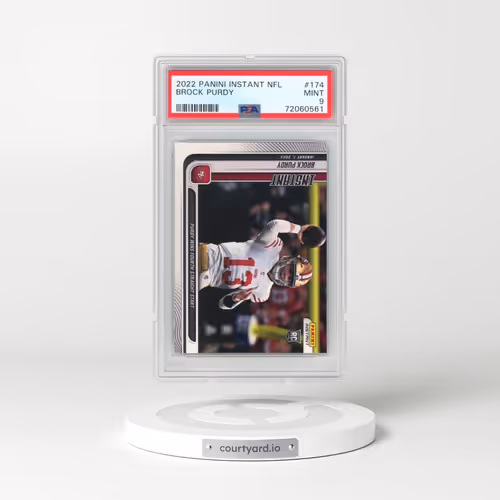 2022 Panini Instant NFL #174 Brock Purdy (PSA 9 MINT)