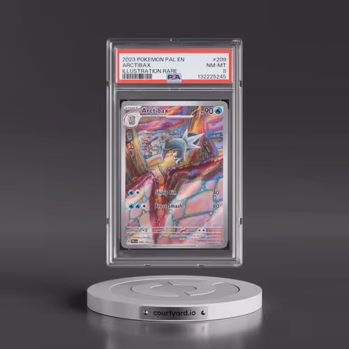 2023 Pokémon Pal EN-Paldea Evolved #209 Arctibax - Illustration Rare (PSA 8 NM-MT)