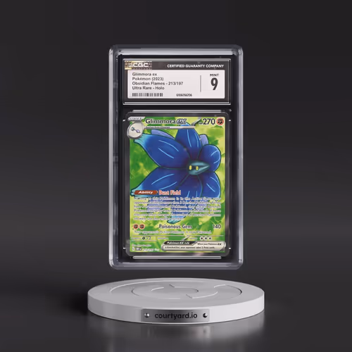 2023 Obsidian Flames - OBF EN #213/197 Glimmora ex - Ultra Rare Holo (CGC 9 MINT)