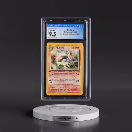 2000 Neo Genesis #47/111 Quilava - 1st Edition (CGC 10 GEM MINT)