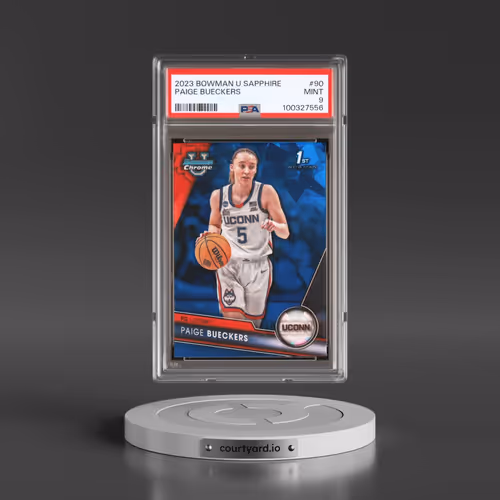 2023 Bowman University Chrome Sapphire #90 Paige Bueckers (PSA 9 MINT)