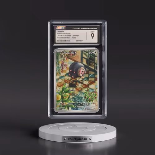 2023 Pokémon Obf EN-Obsidian Flames #209 Lechonk - Illustration Rare (CGC 9 MINT)