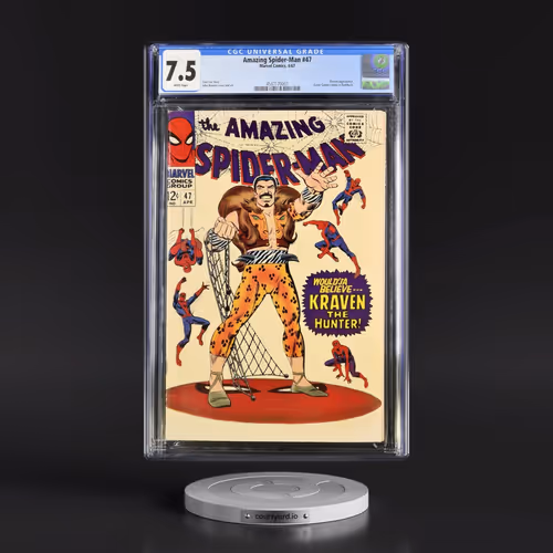 Amazing Spider-Man #47 CGC 7.5 White Pages (Marvel Comics, 4/67)