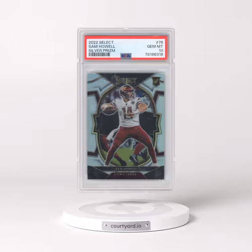 2022 Panini Select #76 Sam Howell - Silver Prizm (PSA 10 GEM MINT)