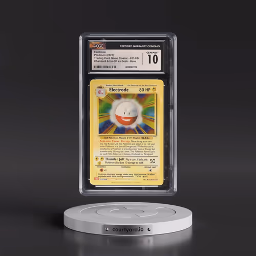 2023 Trading Card Game Classic - CLV, CLC, CLB #011/034 Electrode - Charizard & Ho-Oh ex Deck - CLC