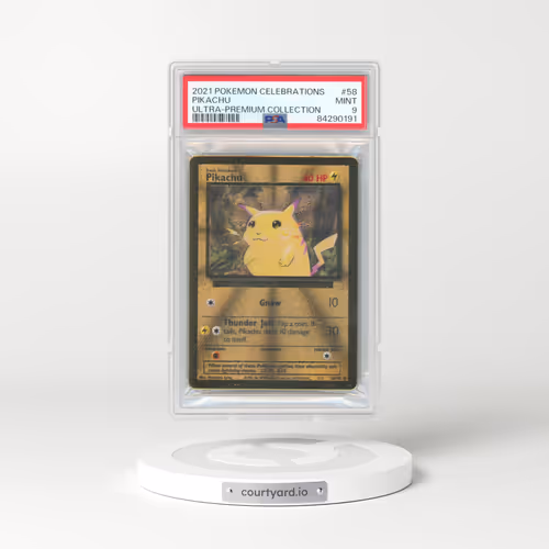 2021 Pokémon Celebrations Ultra-Premium Collection #58 Pikachu (PSA 9 MINT)