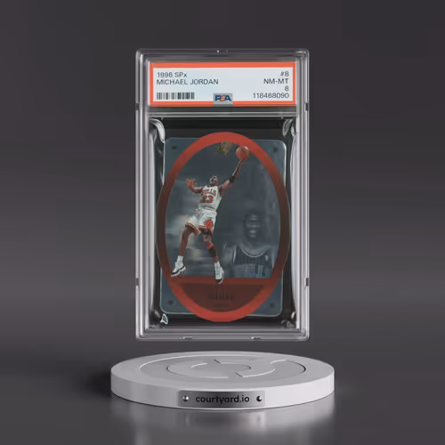 1996 Spx #8 Michael Jordan (PSA 8 NM-MT)