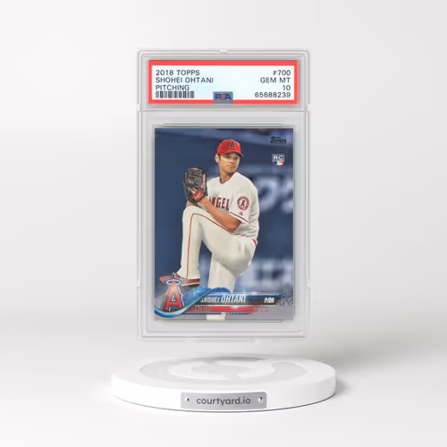 2018 Topps #700 Shohei Ohtani - Pitching (PSA 10 GEM MINT)