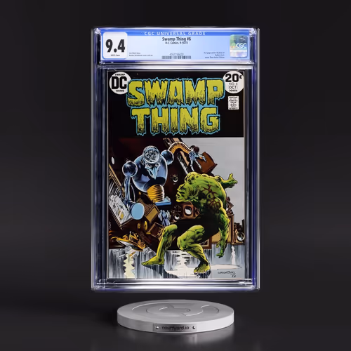 Swamp Thing #6 CGC 9.4 White Pages (DC Comics, 9-10/73) - Universal