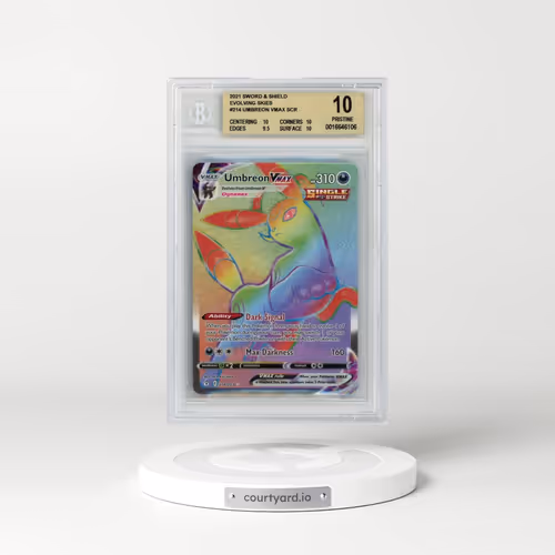 2021 Evolving Skies #214 Umbreon VMAX - Holo Secret (BGS 10 PRISTINE)