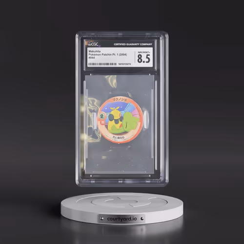 2004 Pokémon Patchin Booster 1 (POW) - Japanese #044 Makuhita (CGC 8.5 NM-MT+)