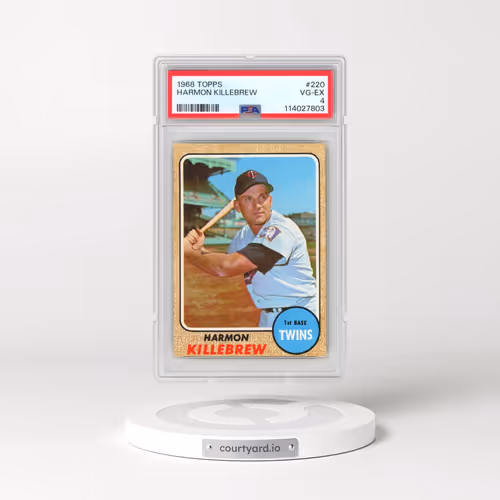 1968 Topps #220 Harmon Killebrew (PSA 4 VG-EX)