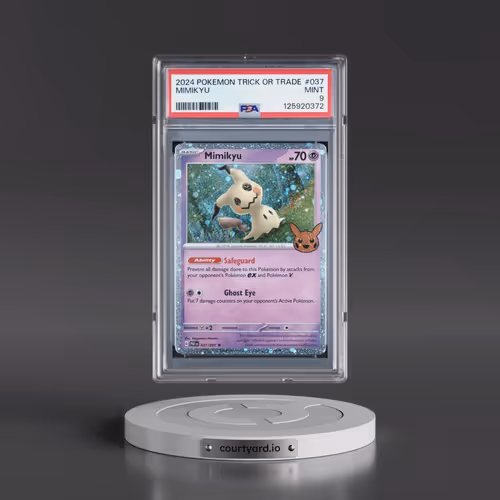 2024 Pokémon Trick or Trade #037 Mimikyu (PSA 9 MINT)