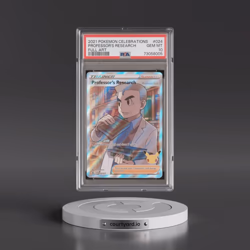 2021 Pokémon Celebrations #024 Professor's Research - Full Art (PSA 10 GEM MINT)