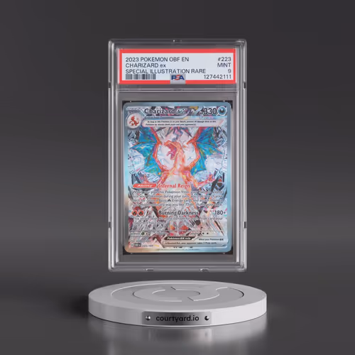 2023 Pokémon Obf EN-Obsidian Flames #223 Charizard EX - Holo Special Illustration Rare (PSA 9 MINT)
