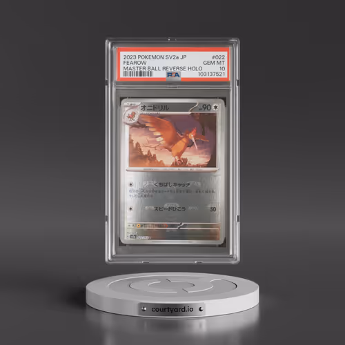2023 Pokémon Sv2a-Pokemon 151 #022 Fearow - Reverse Holo Master Ball (PSA 10 GEM MINT)