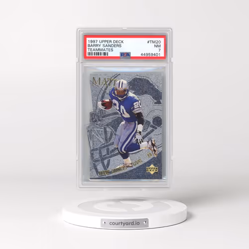 1997 Upper Deck Teammates #TM20 Barry Sanders (PSA 7 NM)
