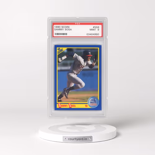 1990 Score #558 Sammy Sosa (PSA 9 MINT)