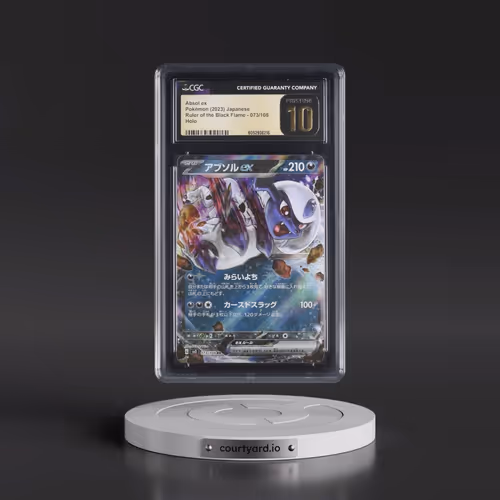 2023 Ruler of the Black Flame #073/108 Absol ex - Holo (CGC 10 PRISTINE)