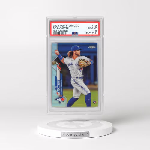 2020 Topps Chrome #150 Bo Bichette - Refractor (PSA 10 GEM MINT)