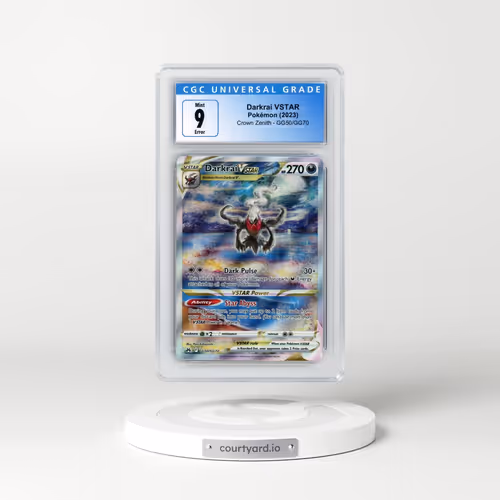 2022 Crown Zenith #GG50/GG70 Darkrai VSTAR - Holo (CGC 9 MINT)