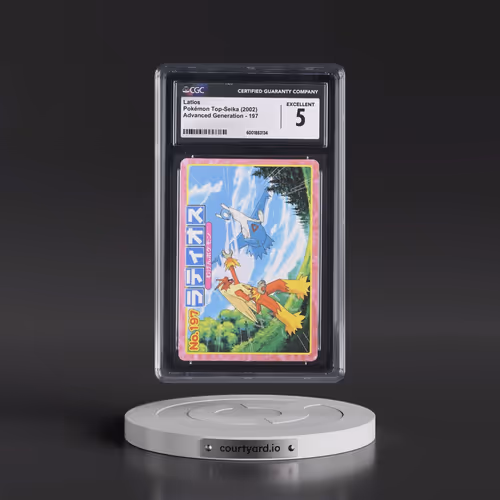 2002 Advanced Generation (Pink Border) #197 Latios (CGC 5 EX)