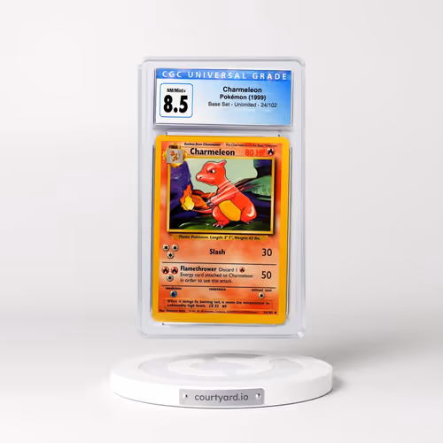 1999 Base Set #24/102 Charmeleon (CGC 8.5 NM-MT+)