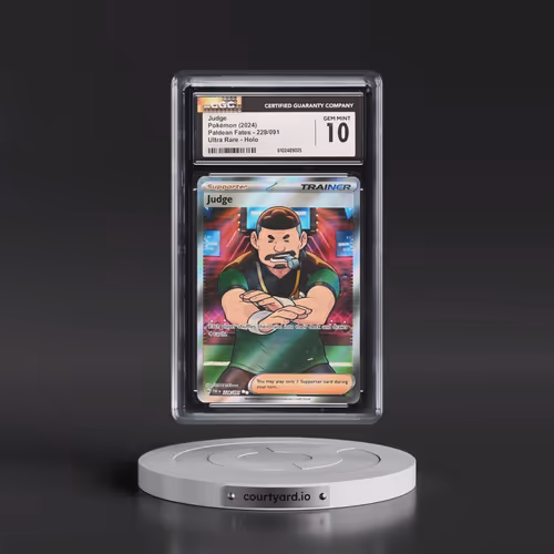 2024 Pokémon Paf EN-Paldean Fates #228 Judge - Ultra Rare (CGC 10 GEM MINT)