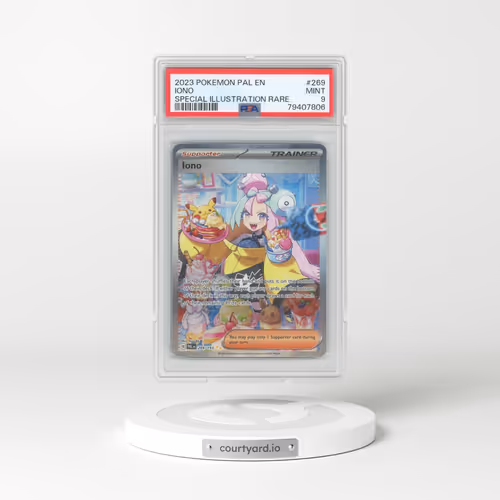 2023 Pokémon Pal EN-Paldea Evolved #269 Iono - Special Illustration Rare (PSA 9 MINT)