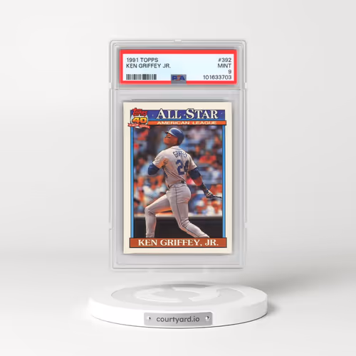 1991 Topps #392 Ken Griffey Jr (PSA 9 MINT)